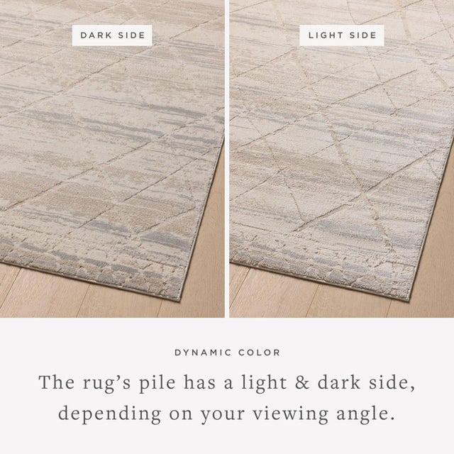 Textile Amber Lewis x Loloi Monty Ivory / Natural 5'-3" x 7'-6" Accent Rug For Sale - Image 7 of 7