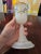 Art Nouveau Antique Bohemian Glass Moser Opaline Jeweled Goblet For Sale - Image 3 of 5