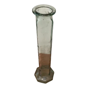 Vintage Mid 20th Century Grupexma Spanish Style Glass Vase