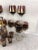 Vintage Italian Murano Venetian Amethyst & 22k Gold Barware Set — 20 Pieces For Sale In Phoenix - Image 6 of 11