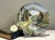 A beautiful Royal Crown Derby cabinet plate featuring a scenic landscape view of Lion Rock, Dovedale, one of Derbyshire’s...
