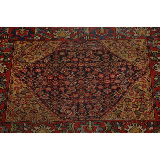 Early 20th Century Persian Malayer Rug, 02'00 X 03'01 For Sale - Image 4 of 9