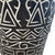 Tribal Late 20th Century Black & White Tribal Stool/Table For Sale - Image 3 of 5