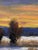 Early 21st Century The Edge of Town by Seth Winegar | Oil Painting of a sunset landscape with trees and fields For Sale - Image 5 of 5