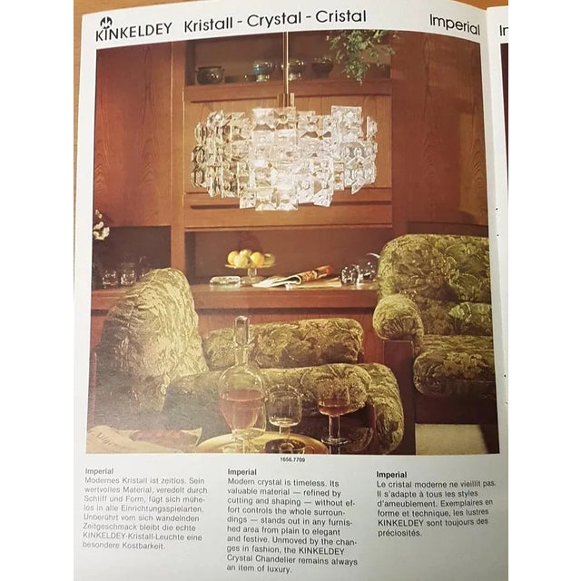Crystal Sconces from Kinkeldey, Germany, 1970s, Set of 2 For Sale - Image 6 of 7