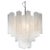 Alabaster White Glass Tubes Chandelier, 1980s For Sale - Image 14 of 15