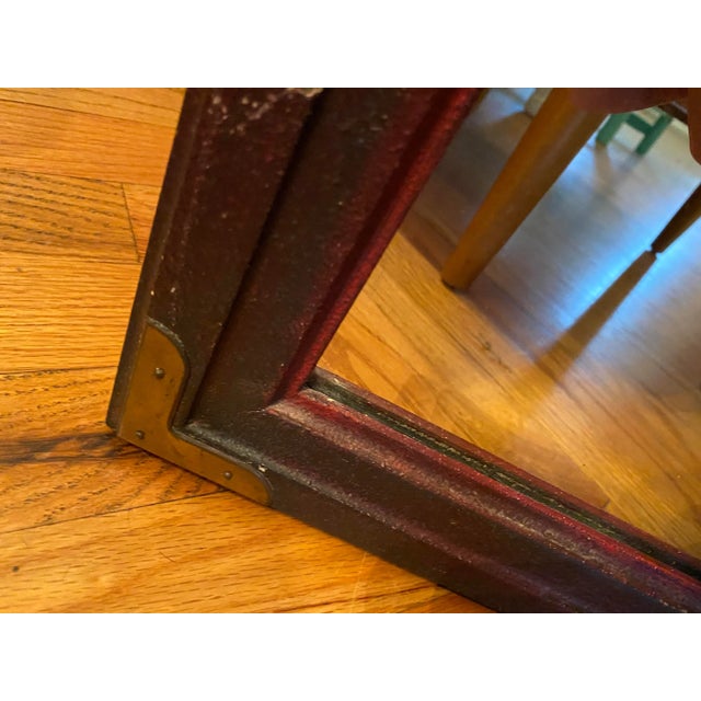 Mid 20th Century Lane Vintage Cocktail Mirror For Sale - Image 9 of 10