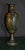 Vintage Mixed Metal Vase French Style Urn With Figural Cherubs and Cranes For Sale - Image 10 of 17