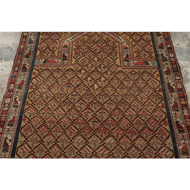 Tribal Antique Kuba Rug With Colorful Diamond Lattice & Tribal Motifs - Rug & Kilim For Sale - Image 3 of 7