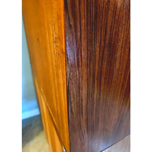 1960s Danish Teak Double Wall Unit by Erik Brouer for Brouer Mobelfabrik - Set of 2 For Sale - Image 12 of 12