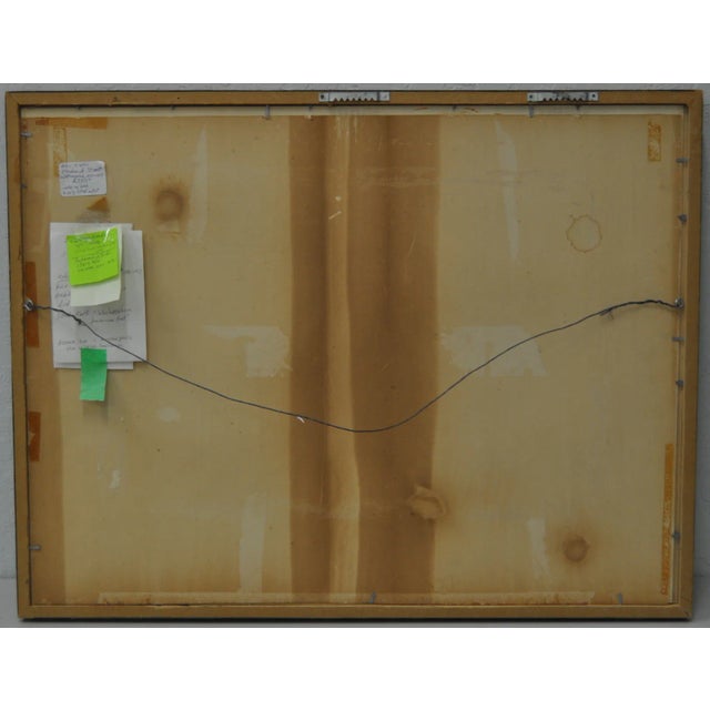 Watercolor by Frederick Stuart C.1900 For Sale In San Francisco - Image 6 of 6