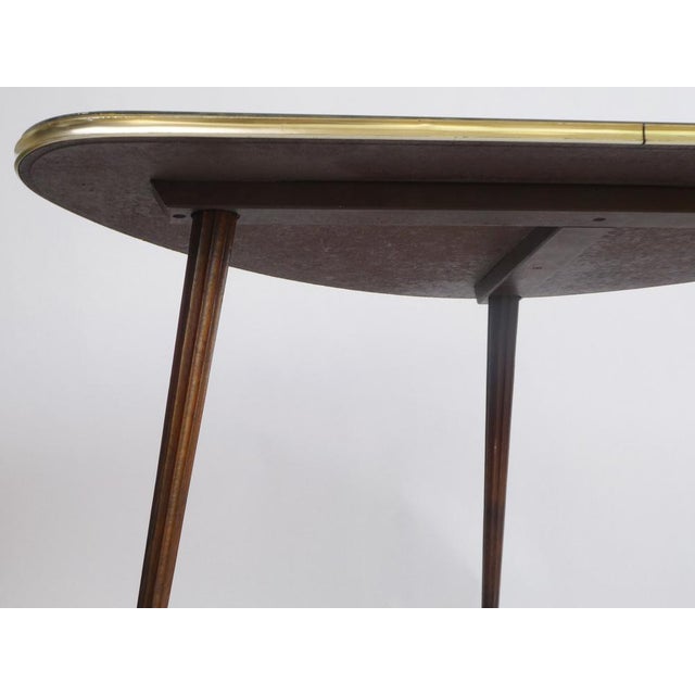 1960s Large Vintage Kidney Shaped Coffee Table, 1960s For Sale - Image 5 of 10