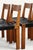 Black Vintage S24 Chairs in Elm and Black Leather by Pierre Chapo, 1970, Set of 4 For Sale - Image 8 of 18