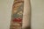 Early 20th Century Rustic Antique Tribal Caucasian Lumbar Rug Pillow in Red and Soft Blue For Sale - Image 5 of 5