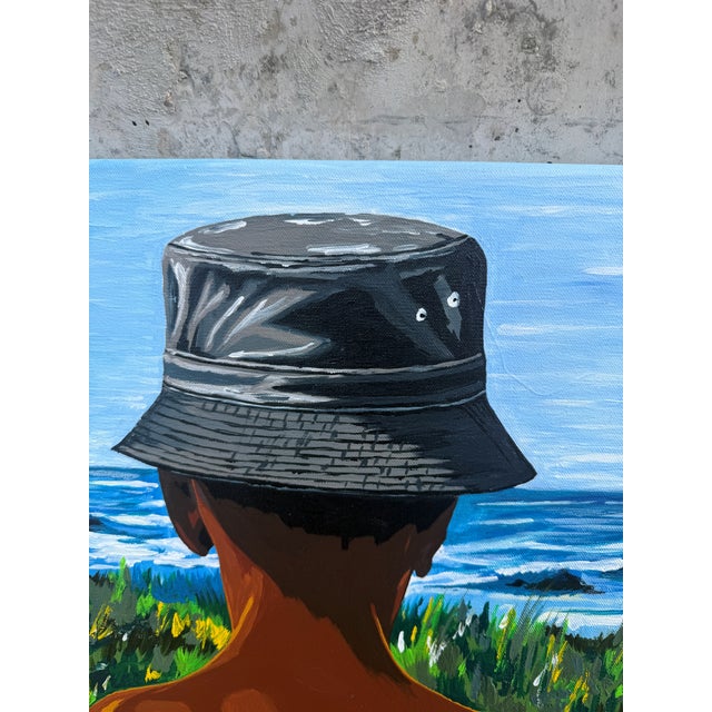 Somewhere Out There, Acrylic Painting on Canvas, Emmanuel Akolo (2026) For Sale - Image 6 of 8