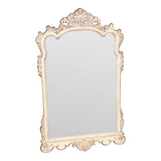 Georgian Style Distressed Mirror For Sale