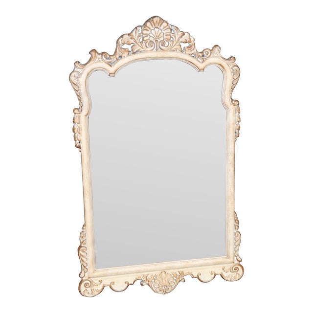 Georgian Style Distressed Mirror For Sale