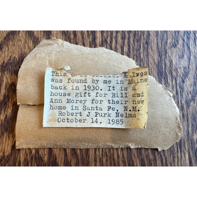 Vintage Wooden Mirror For Sale - Image 14 of 14