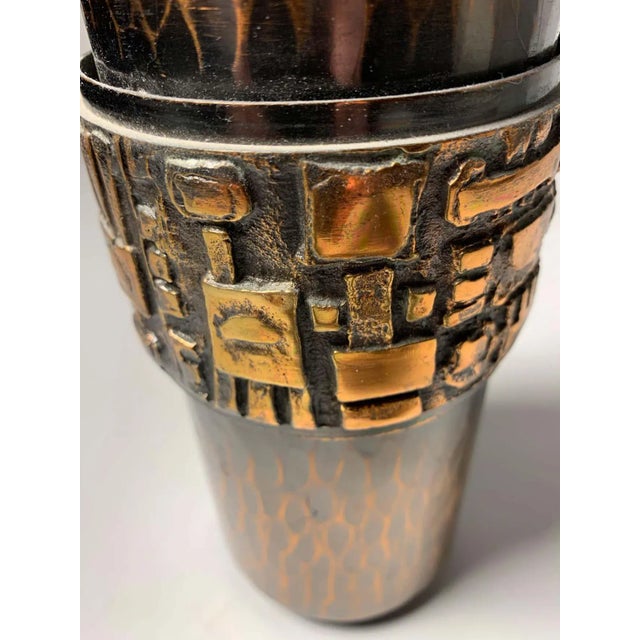 Mid Century Iparmuveszeti Vallalat Hungarian Vase For Sale - Image 10 of 11