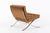 1980s Mid Century Brown Leather Barcelona Chair by Mies Van Der Rohe for Knoll, 1983 For Sale - Image 5 of 15