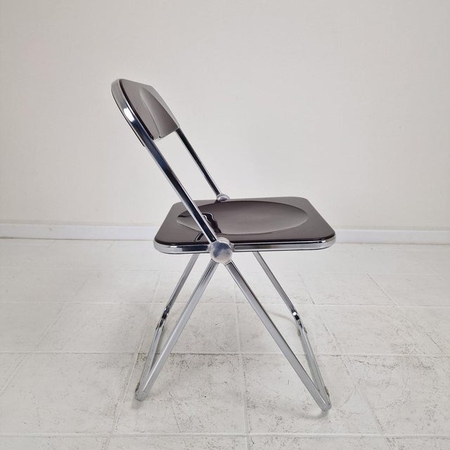 Plia Folding Chair by Giancarlo Piretti for Castelli, Italy For Sale - Image 6 of 14