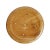 Vintage Teak Frisbee Bar Stool For Sale - Image 4 of 5