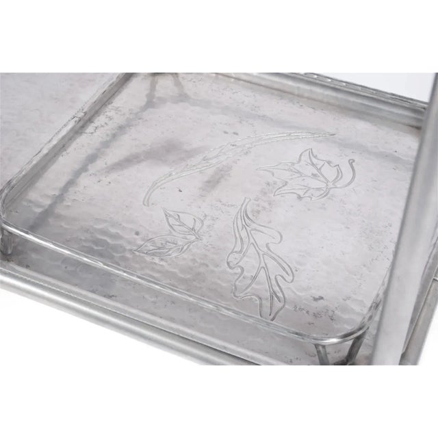 Metal Russel & Mary Wright for Everlast Patio or Bar Cart For Sale - Image 7 of 9