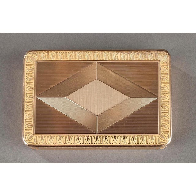 Early 19th Century Gold Box, 1820s For Sale - Image 3 of 13