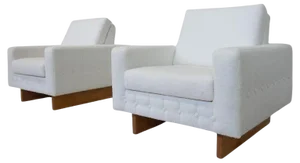 Set of Mid-Century Modern Scandinavian Armchairs, 1960s