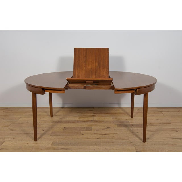Mid-Century Teak Dining Table & Chairs by Hans Olsen for Frem Røjle, Denmark, 1960s, Set of 5 For Sale - Image 12 of 18