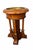 French Neoclassical Pedestal Jardinière in Burl Wood and Amaranth by Maison Rémy, Paris, 1986 For Sale - Image 10 of 10