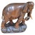 Large Wood Elephant, 1950s For Sale - Image 12 of 12