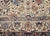 Persian Vintage Persian Tabriz Rug, Hand-Knotted Wool, Allover Geometric Pattern, Ivory & Blue, 8x10 For Sale - Image 3 of 18