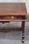 19th Century Victorian Eastlake Walnut Carved Detailed Desk With Original Leather Top, 19th C For Sale - Image 5 of 12