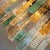 Contemporary Italian Listelli Murano Glass Chandelier with Rectangular Strips by Simoeng for Simoeng For Sale - Image 3 of 6