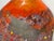 Vintage Kosta Boda Satellite Signed Bertil Vallien Red Bottle Vase Sculpture For Sale - Image 11 of 14