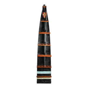 Cambridge University Antique Rowing Oar Trophy Pipe Rack Tobacciana Nautical Theme Home Wall Decor