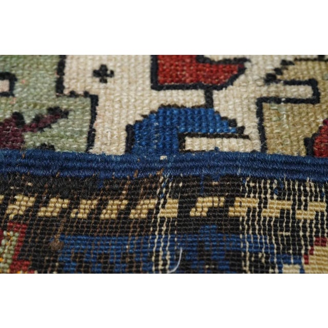 Antique Shirvan Rug 3'4'' x 5'3'' For Sale - Image 4 of 12