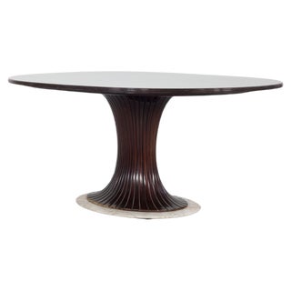 Italian Table with Central Leg by Vittorio Dassi, 1950s For Sale