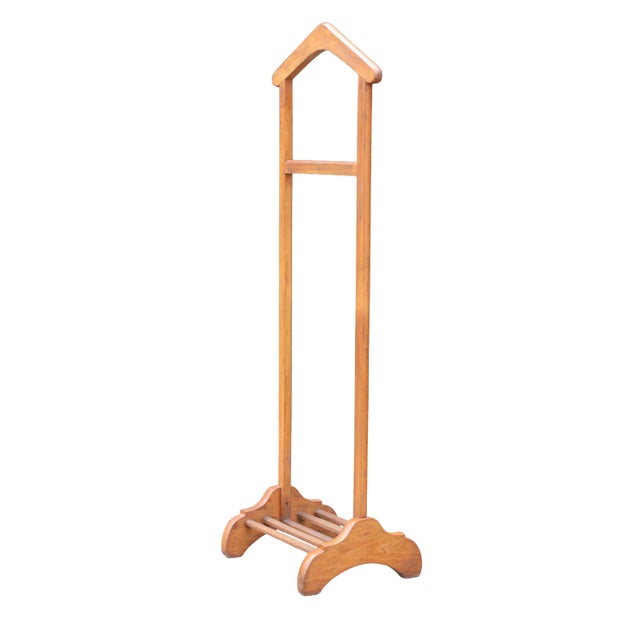 Mid-Century Modern Sculptural Wood Gentleman's Valet Stand, 1960s For Sale - Image 11 of 11