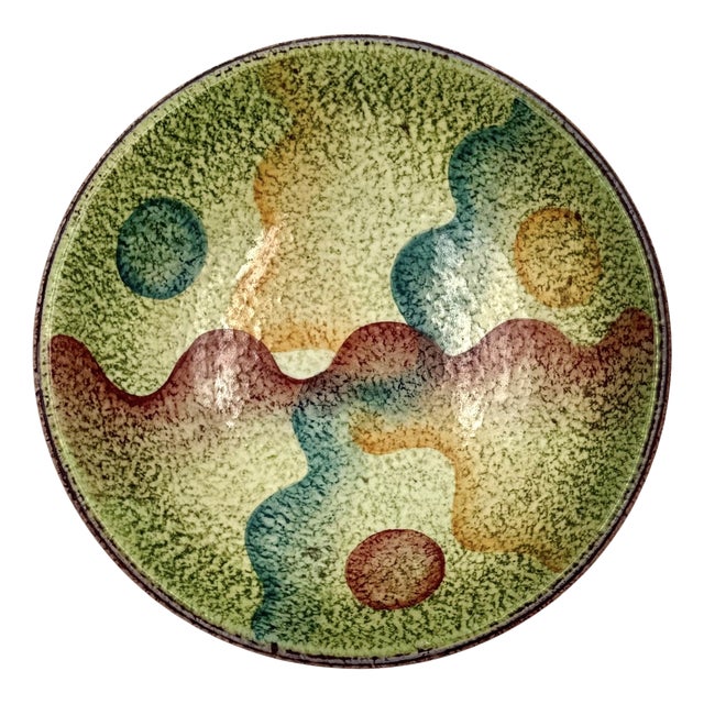 Futurist Ceramic Ashtray from Iama Albisola, Italy, 1930s For Sale
