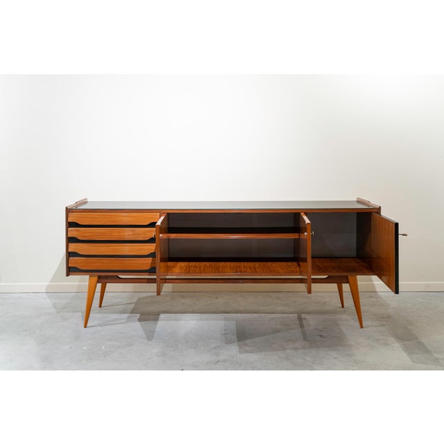 Mid-Century Modern Mid-Century Modern Italian Sideboard, 1950s For Sale - Image 3 of 11