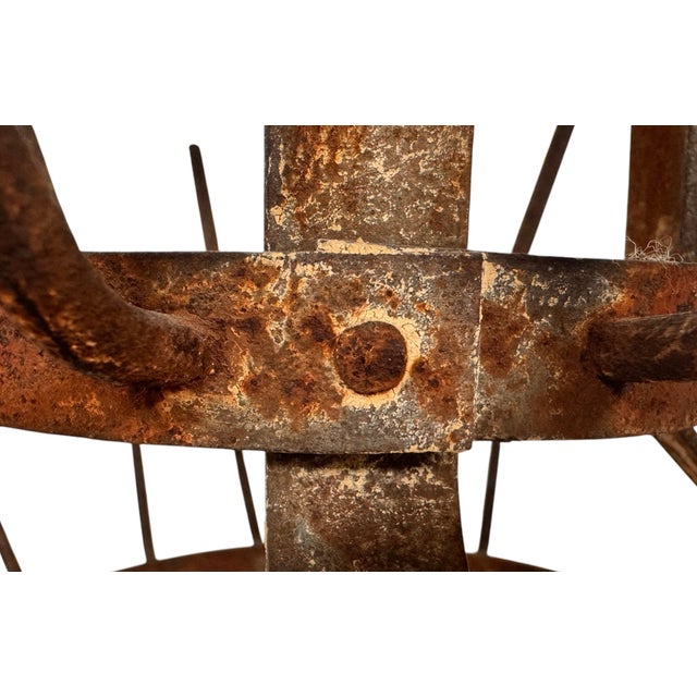 Copper Antique French "Hérisson" Bottle Drying Rack For Sale - Image 8 of 12