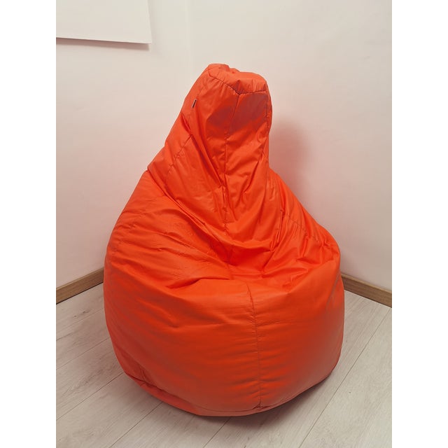 Vintage Chair in Orange by Piero Gatti and Cesare Paolini for Zanotta, 1990s For Sale - Image 10 of 12