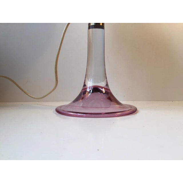 Vintage Fanfare Table Lamp by Royal Copenhagen & Holmegaard, 1980s For Sale - Image 3 of 6
