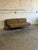 Mid-Century Modern Teak Daybed Sofa With Floating Wood Frame and Exposed Back 1960s For Sale - Image 4 of 11