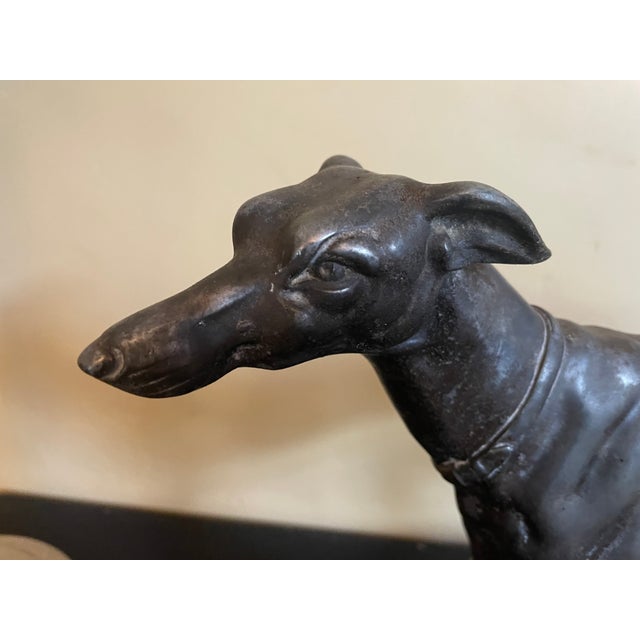 Art Deco Greyhound Statue, 1920s For Sale - Image 3 of 17