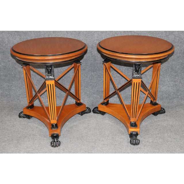 There are end tables that hold lamps, and then there are end tables that look as though they’ve briefly stepped away from...