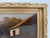1920s Antique Oil Painting on Canvas Cows Farm Landscape Pastoral Scene Signed Framed For Sale - Image 5 of 15