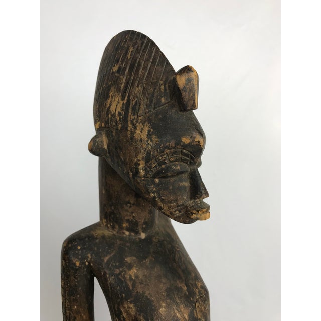 20th Century African Senufo or Ivory Coast Fertility Sculpture Chairish